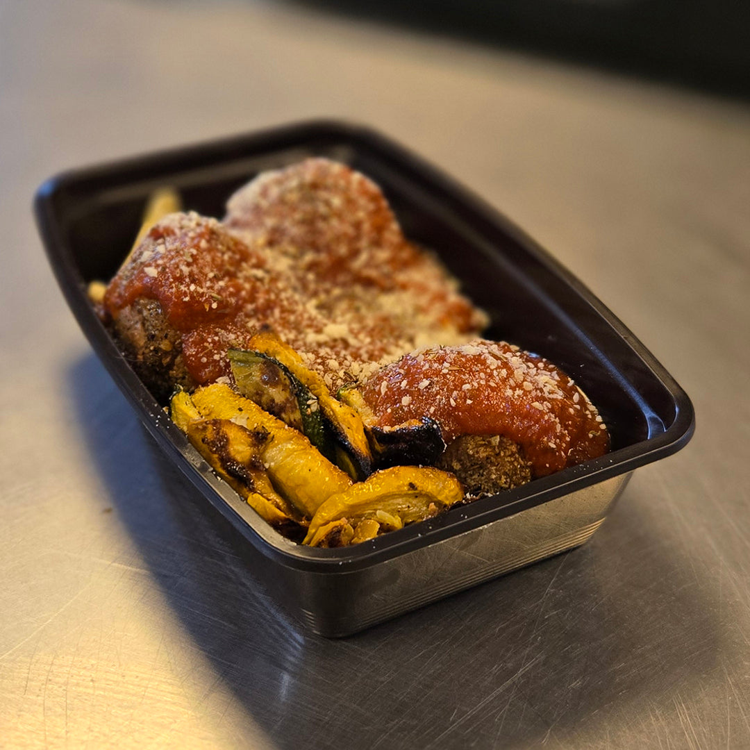 Turkey Meatballs & Pasta