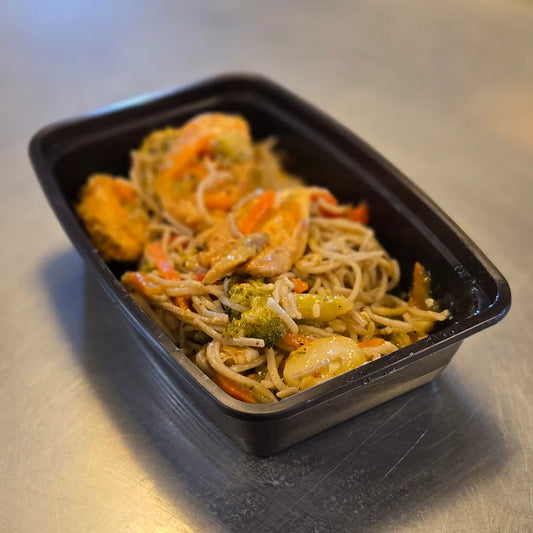 Chicken Stir Fry Burning Bites Meal