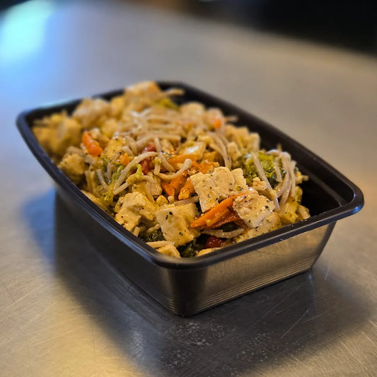 Tofu Stir Fry Burning Bites Meal
