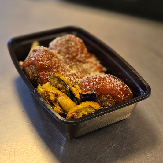 Turkey Meatballs & Pasta